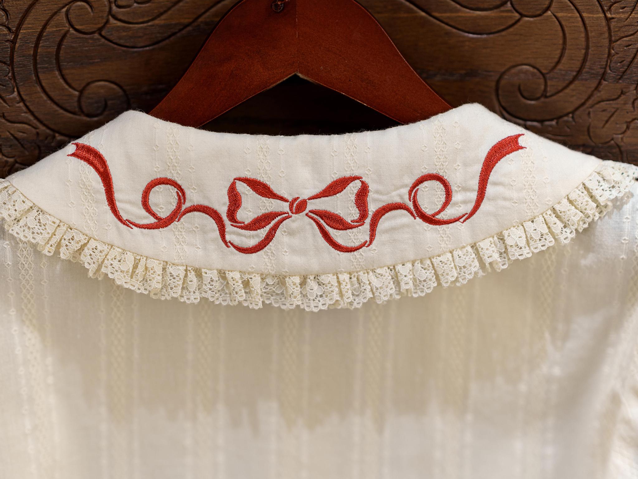 Abundant Tea Time - Kawaii Lolita Blouse, Cotton & Embroidery 45002:831068