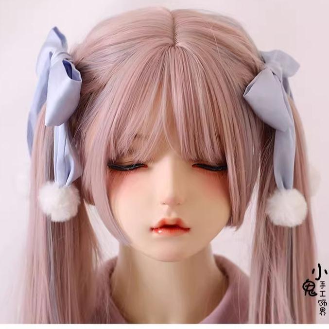 Xiaogui - Sweet Lolita Bow Hair Clips Multicolors