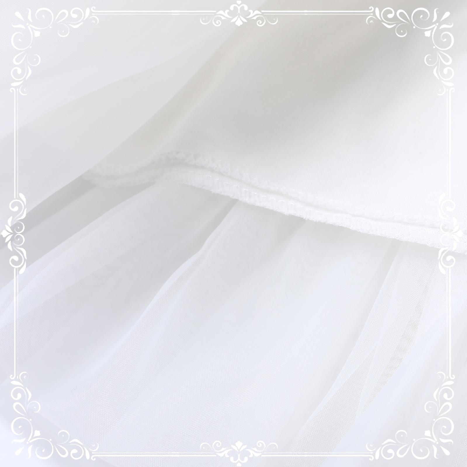 Aurora&Ariel - Short A Line Petticoat Collection | 13.8" (35 cm) Length, Mini to Extreme Puffy