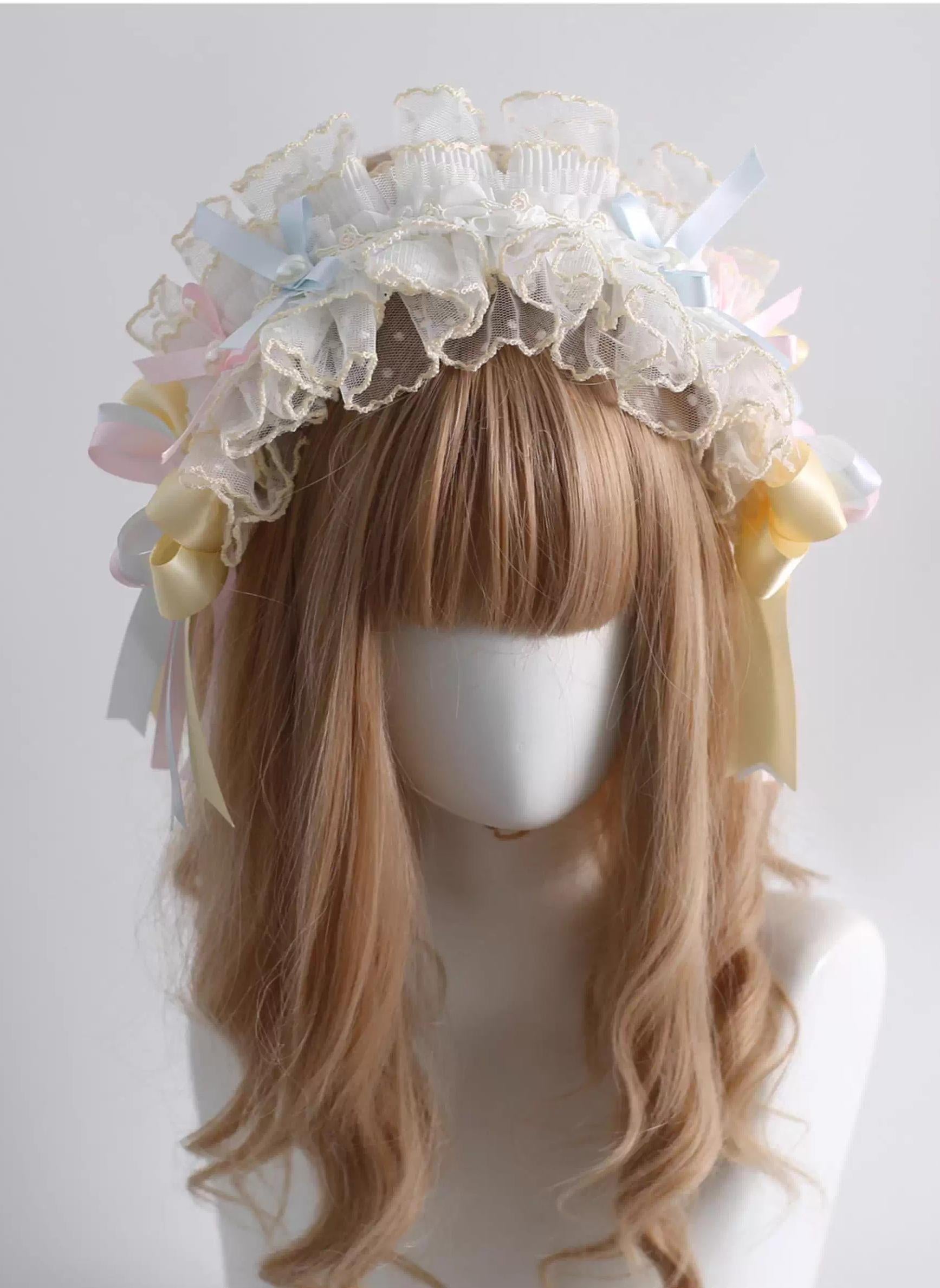 Candy Color Lolita Headdresses, Hair Clips