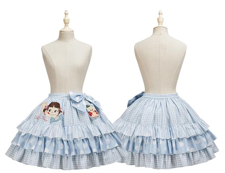 Summer Fairy~IP Collab Kawaii Lolita Dresses OP Home Wear Salopette Cardigan SK 38660:598168