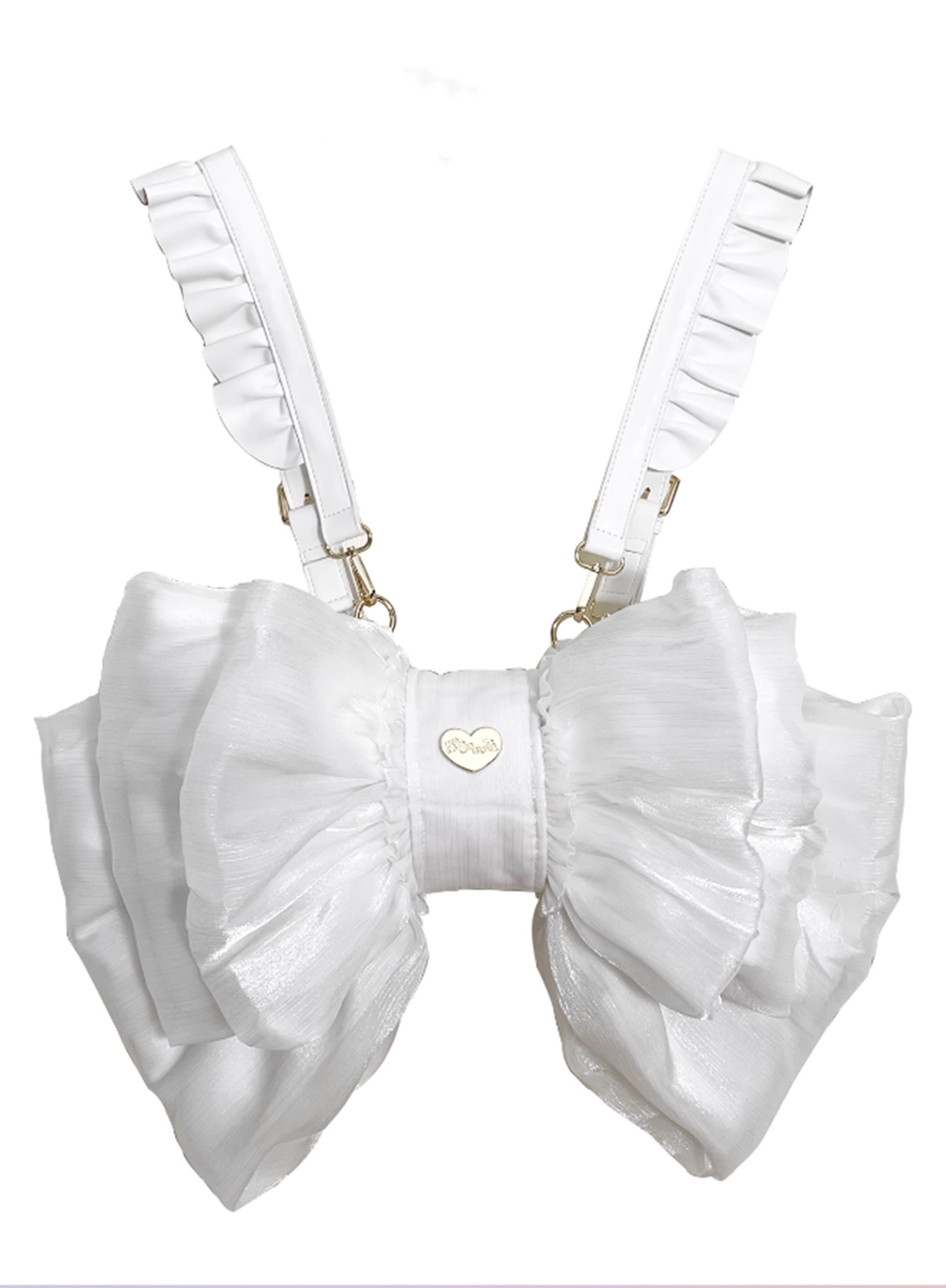 Boguta - Satin Butterfly Bow Bag Versatile Elegance Lolita Bag (L M S) 18854:263884