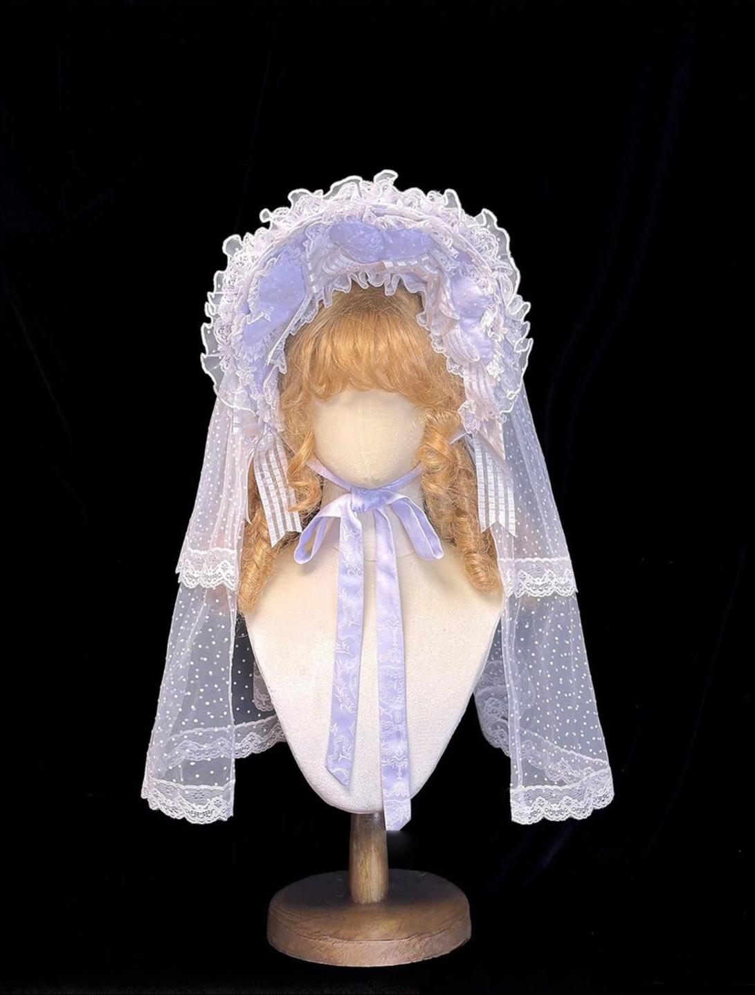 Shuang Sheng Xiao Xiong - Heart of Love - Lace Sweet Lolita Accessory Set 44308:803711