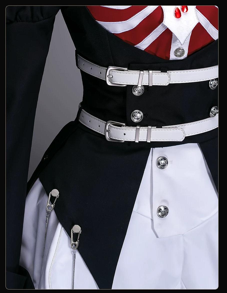 Ribs and Heart - Ouji Lolita Trailing Jacket & Ribs Embroidered Blouse Set 45781:862316