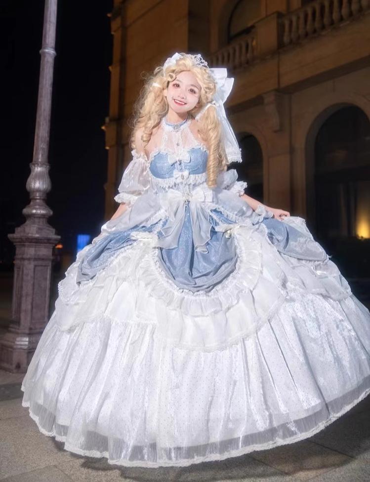 Guaji - Cinderella - Sparkling Lolita Dress Gorgeous Wedding Dress