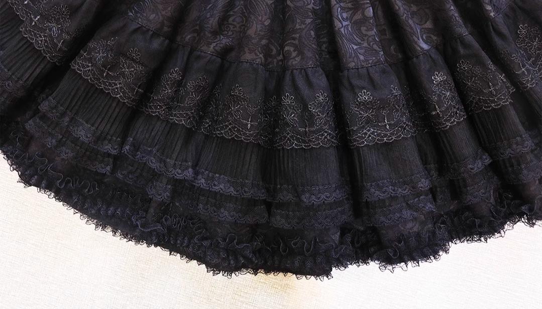 (BFM)MILU ORIG~Herbarium~Gothic Lolita Skirt Set Vest Blouse Multicolors 33392:417140
