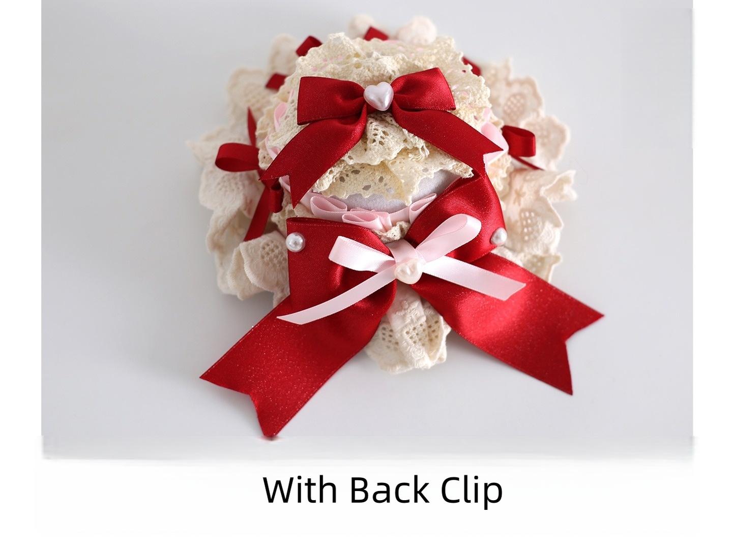 Xiaogui - Sweet Lolita Headdress, Triangle Cake Clip