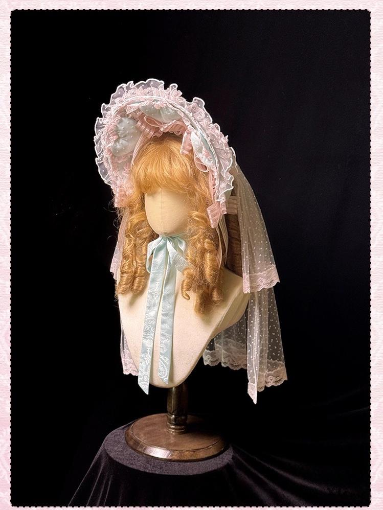 Shuang Sheng Xiao Xiong - Heart of Love - Lace Sweet Lolita Accessory Set 44308:803707