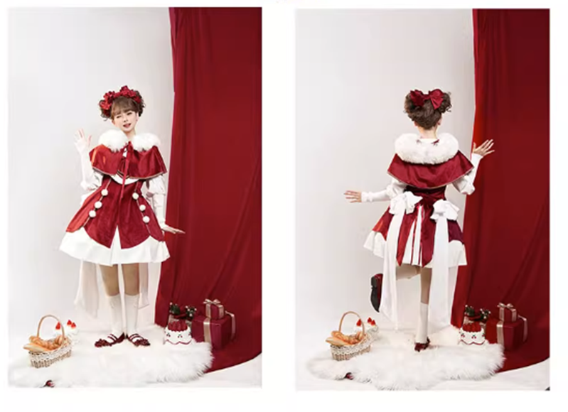 (Buyforme)Daydream Whisper~Plus Size Cute Sweet Making Wish Lolita JSK 21320:300706