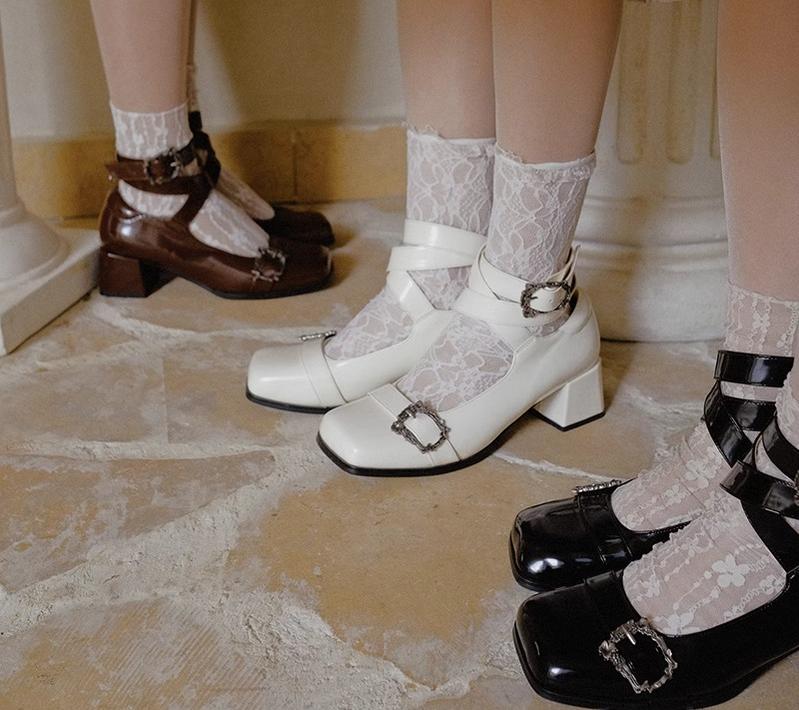 Momo - Loire Vineyard - Country Lolita Heels Shoes PU Handbag