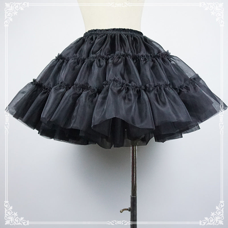 Daily Lolita A-line Petticoat, 16.9" (43 cm) One Size Black