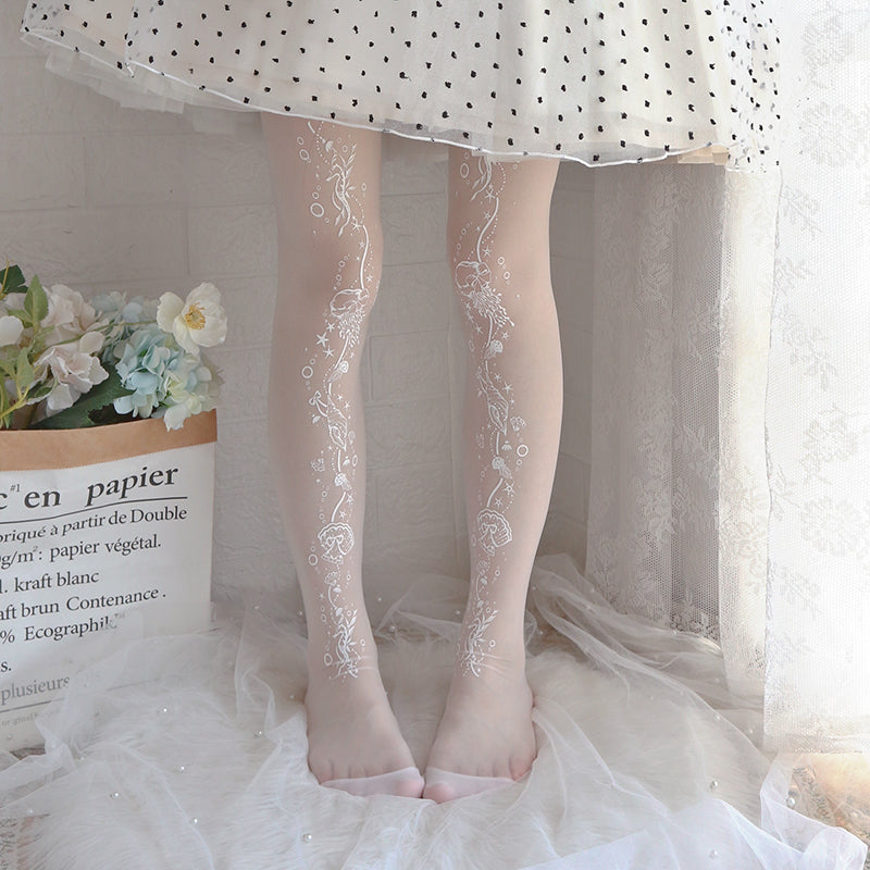 Roji roji Japanese Style Lolita Tights 42Lolita