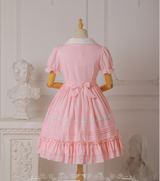 Strawberry Witch - Ice Cream Puffs - Sweet Lolita OP 798:57787