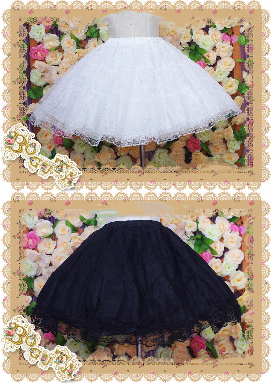 Boguta ~ 40cm 55cm A-line Soft Yarn 4 layers Lolita Petticoat 2984:30489