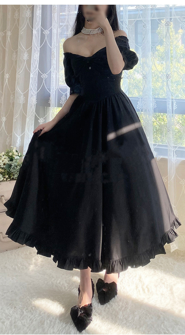 Beleganty~Miss Rebecca~Pure Color Elegant Lolita OP Dress 204:65491