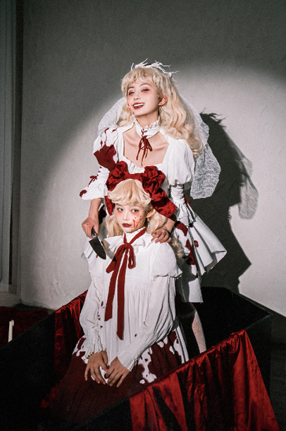 Sing a lullaby for you - Romeo - Halloween Gothic Lolita Blood Stained Lolita OP