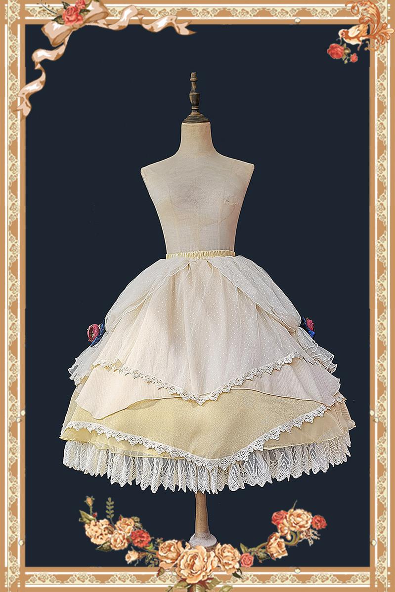 Infanta - Snow White - Split Style Lolita OP Dress S Snow White SK