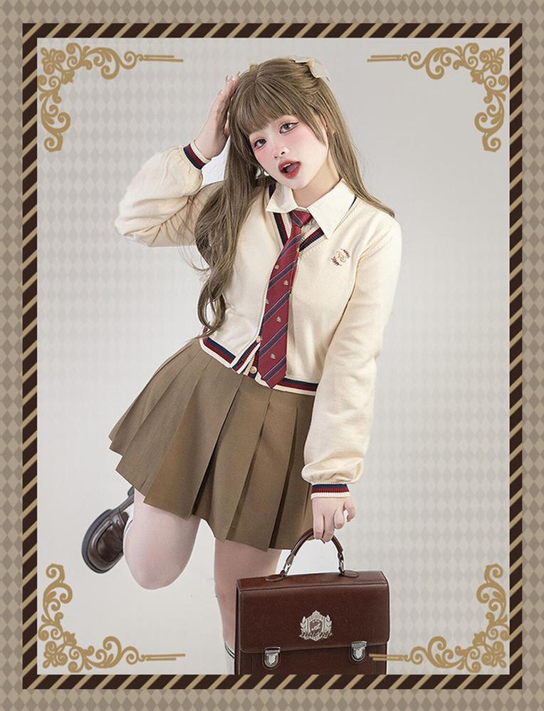 Yingtang - Plus Size Lolita JK Suit Royal College Vintage