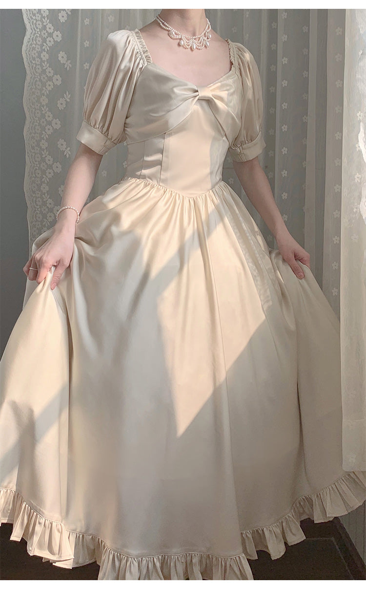 Beleganty~Miss Rebecca~Pure Color Elegant Lolita OP Dress 204:65521