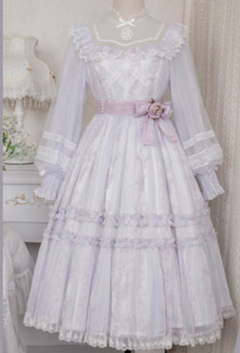 Letters from Unknown Star~Unknown Star~Winter Elegant Lolita Dress 11508:131436