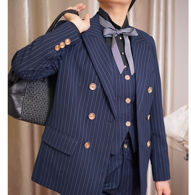 La Pomme~Ouji Lolita Stripe Suit Multicolors   