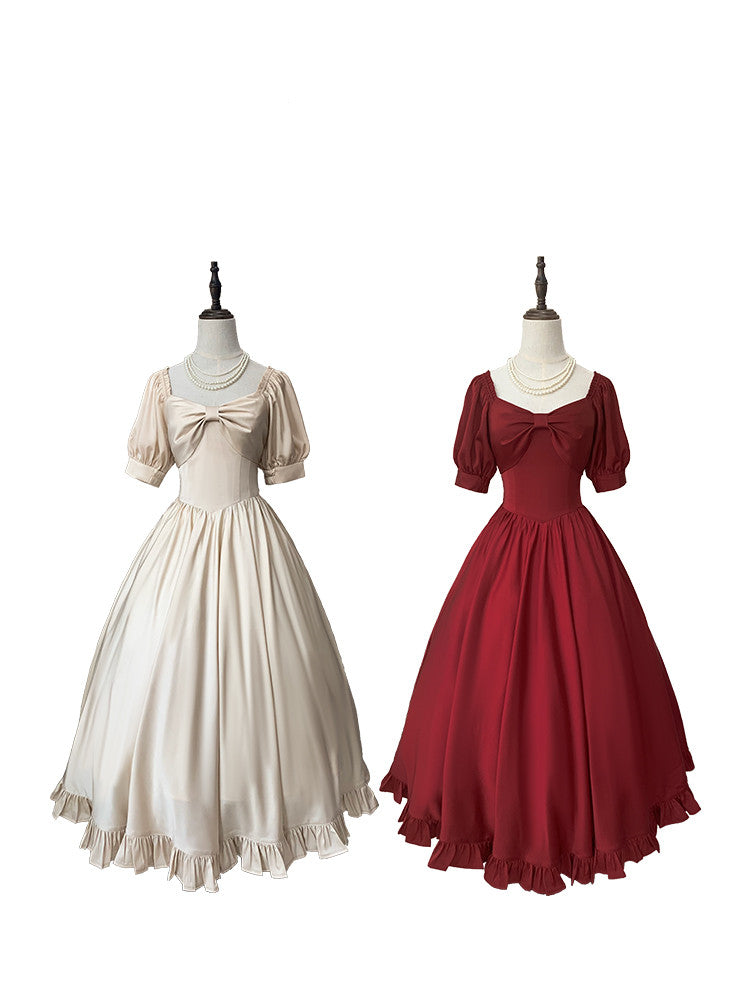 Beleganty~Miss Rebecca~Pure Color Elegant Lolita OP Dress 204:65531