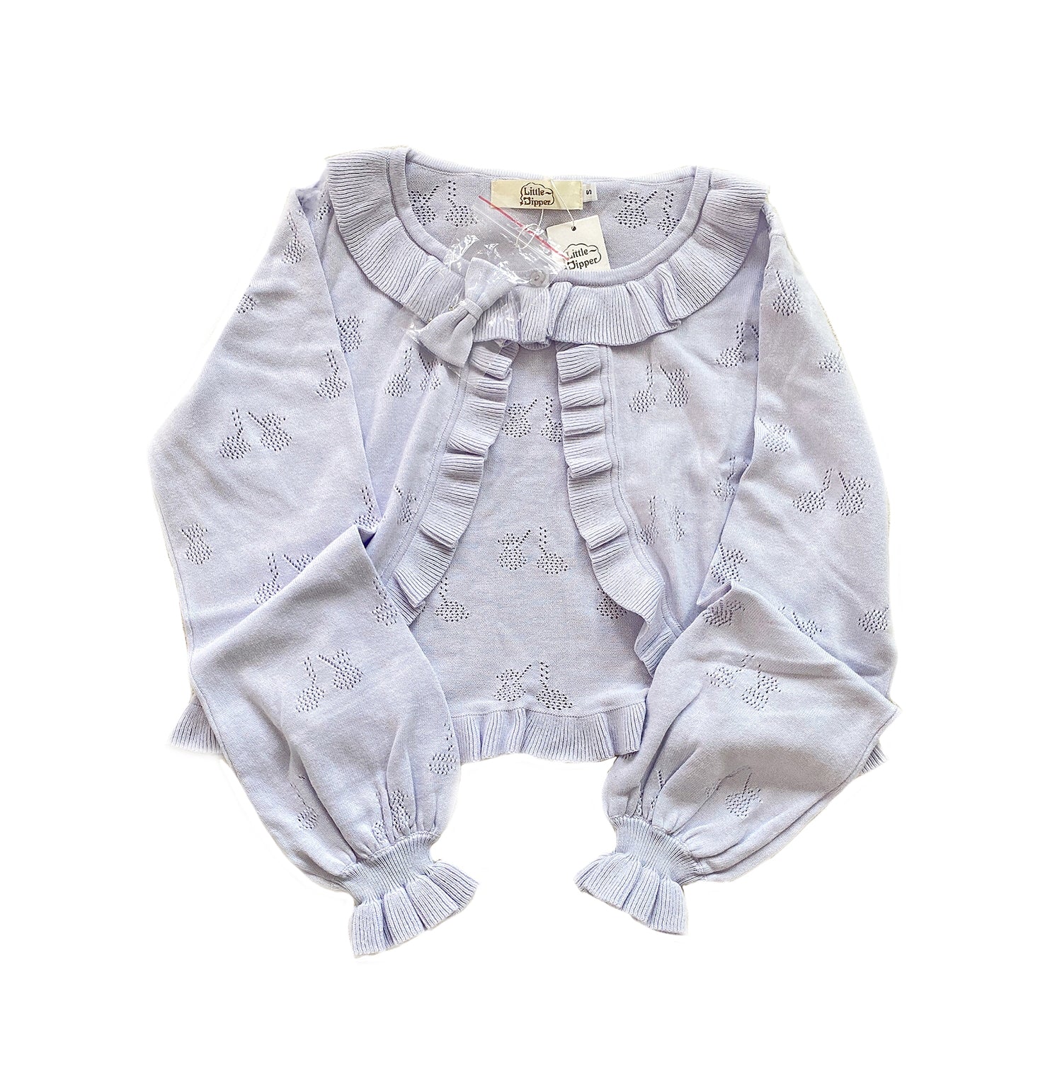 Little Dipper - Sweet Lolita Coat Long-sleeved Cotton Cardigan (large small) 4470:11155