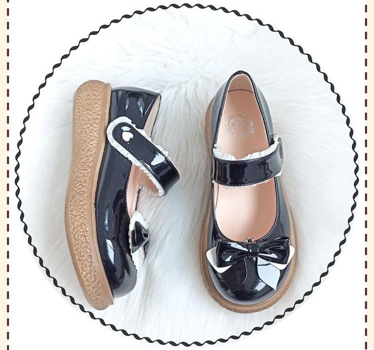 (Buyforme)Lixing Luo~Cute Milkmaid Round Toe Multicolor Lolita Shoes 12250:137260