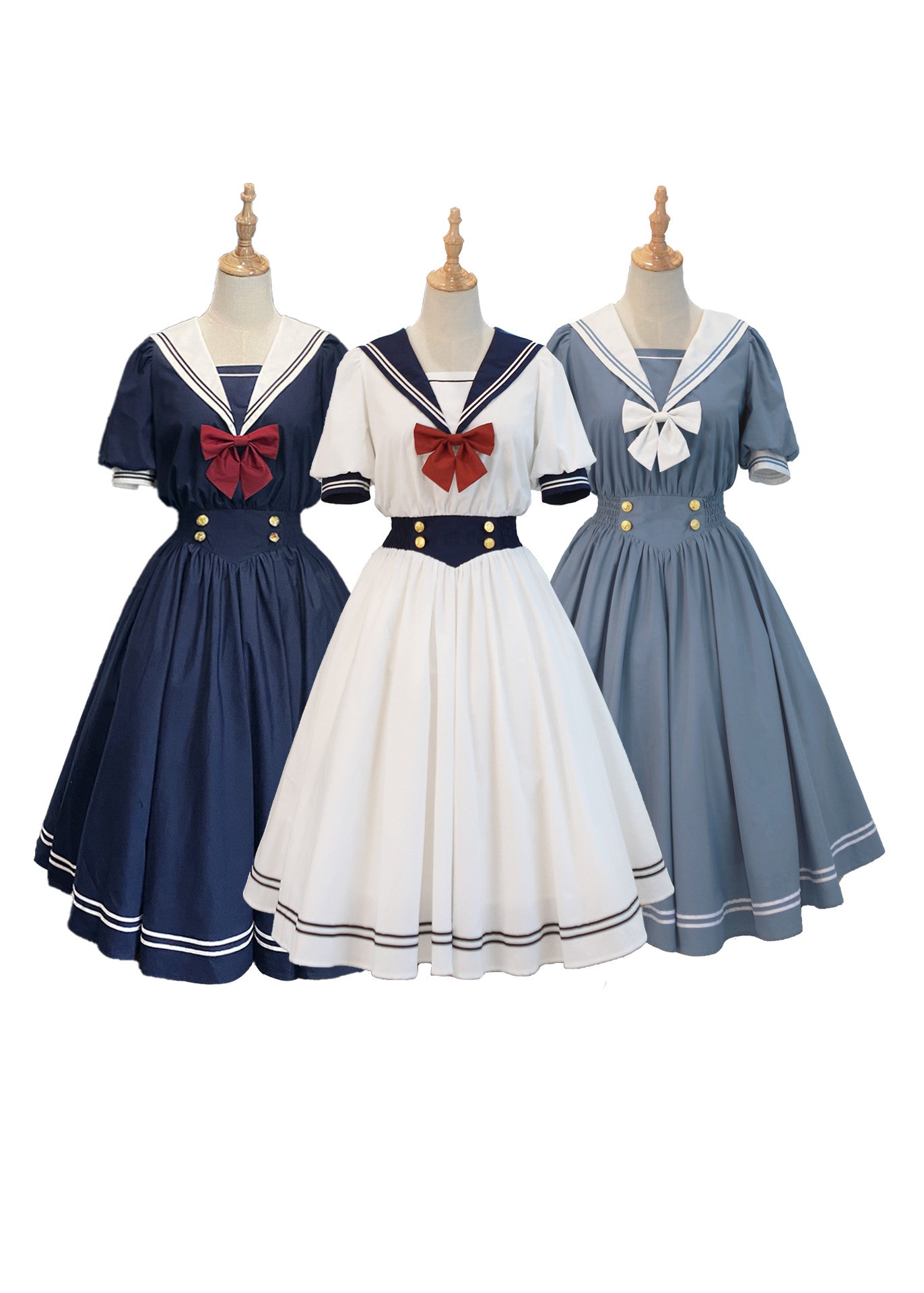 Beleganty~Sea and Wind~Retro Sailor Lolita OP Dress Version 1.0   