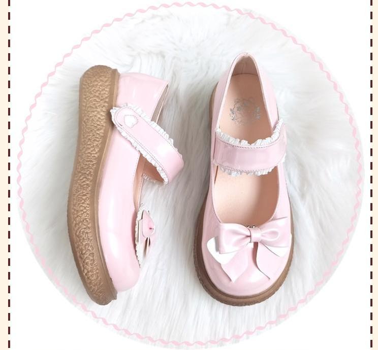 (Buyforme)Lixing Luo~Cute Milkmaid Round Toe Multicolor Lolita Shoes 12250:137246