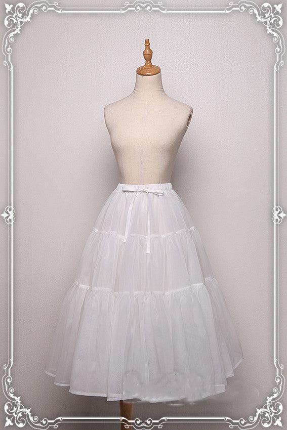 Krad Lanrete - Elegant Long and Short Lolita Petticoat