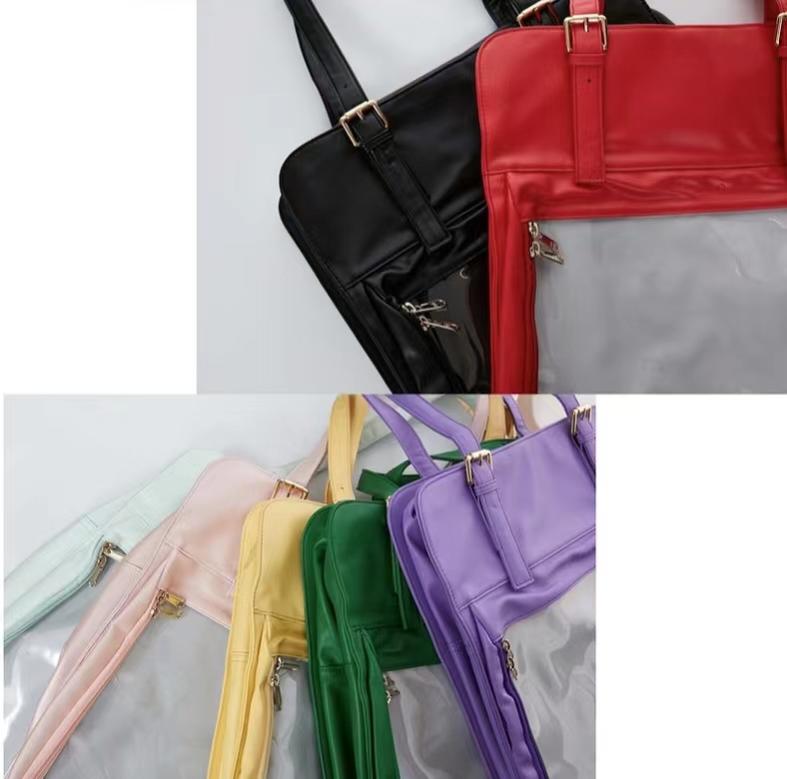 BerryQ - Casual Lolita Transparent Crossbody Ita Bag