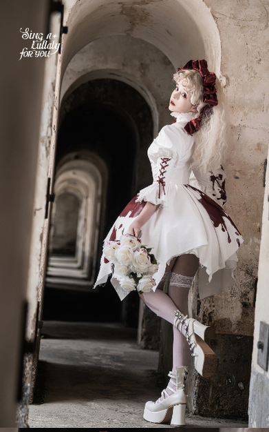Sing a lullaby for you - Romeo - Halloween Gothic Lolita Blood Stained Lolita OP