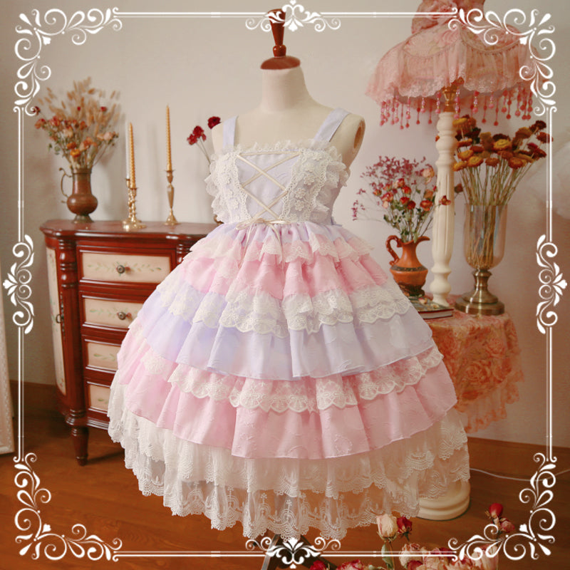 Aurora&Ariel - Extreme Puffy A-line Lolita Petticoat | 18" (45cm) Length, Cotton Lining