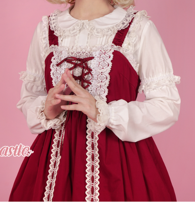 (Buyforme)Vcastle~Fondant Horse~Doll Collar Lolita Short-Sleeves Blouse   