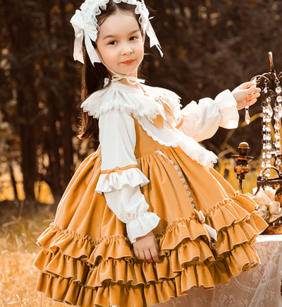 Kid Lolita Princess Cloak Dress   