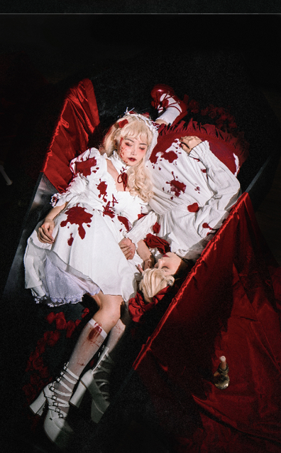 Sing a lullaby for you - Romeo - Halloween Gothic Lolita Blood Stained Lolita OP