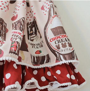 Confession Balloon - Sweet Lolita Chocolate Kawaii Daily Lolita JSK