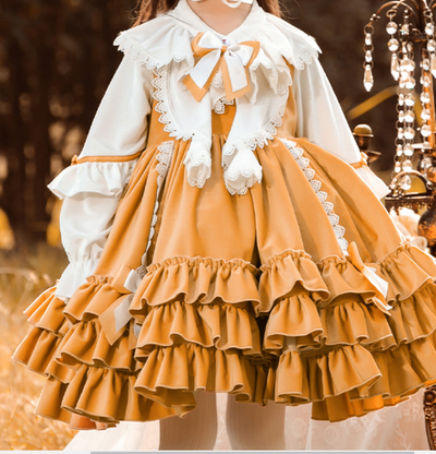 Kid Lolita Princess Cloak Dress   