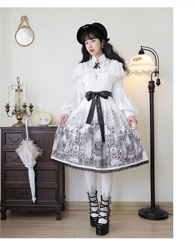 (Buyforme) Pure Tea For Dream~Cross Buckle Punk Lolita Shoes 6870:74026