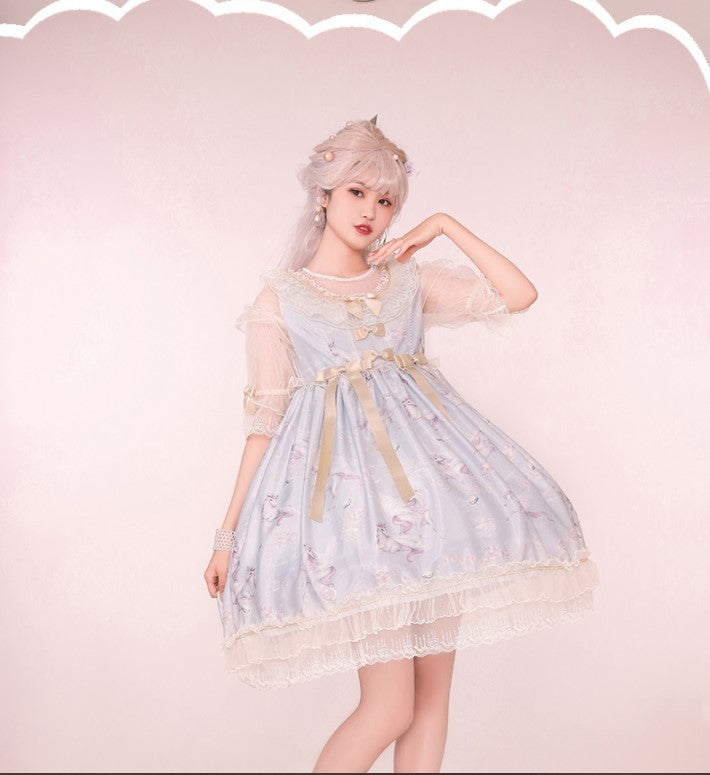 Confession Balloon - Unicorn - Sweet Lolita Dress and blouse Multicolors 6182:539