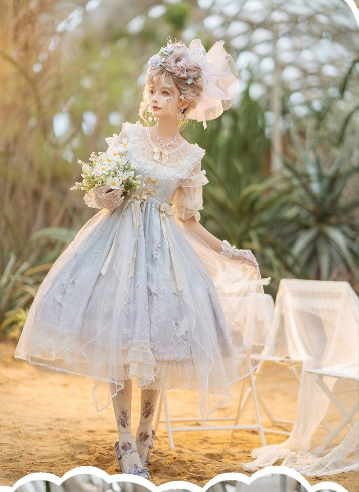 Confession Balloon - Unicorn - Sweet Lolita Dress and blouse Multicolors