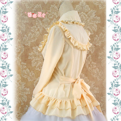 Strawberry Witch~Isabella~Corset Lacing Lolita Blouse   