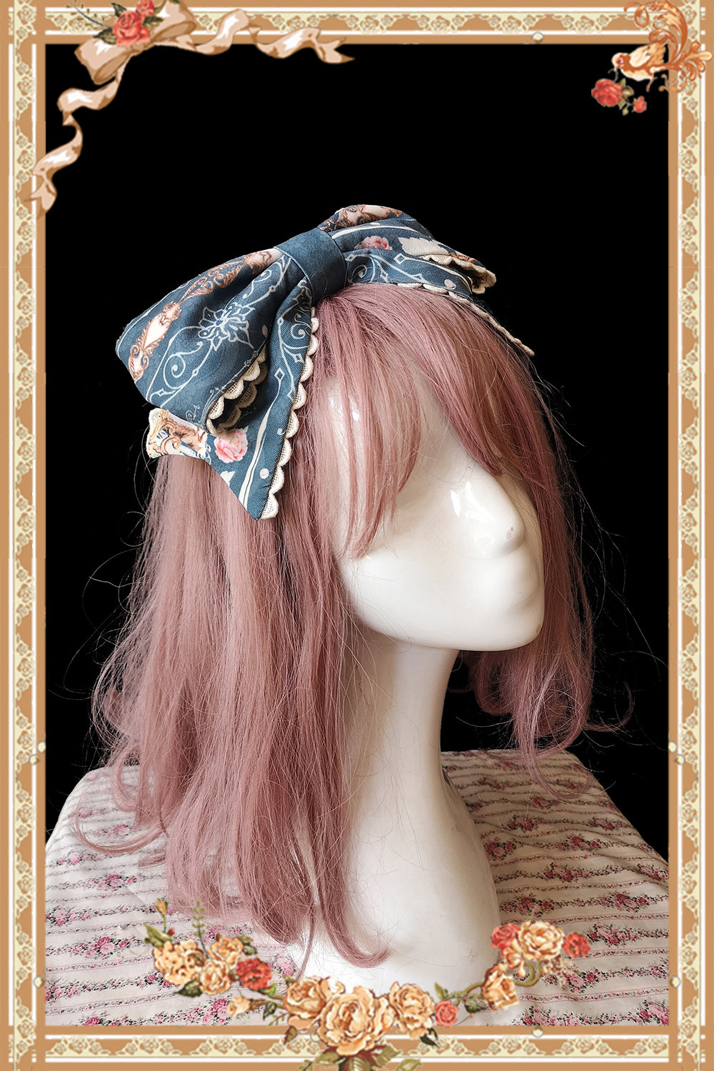 Infanta - Portrait of a Little Lady - Classic Lolita Jumper Dress S blue-green KC