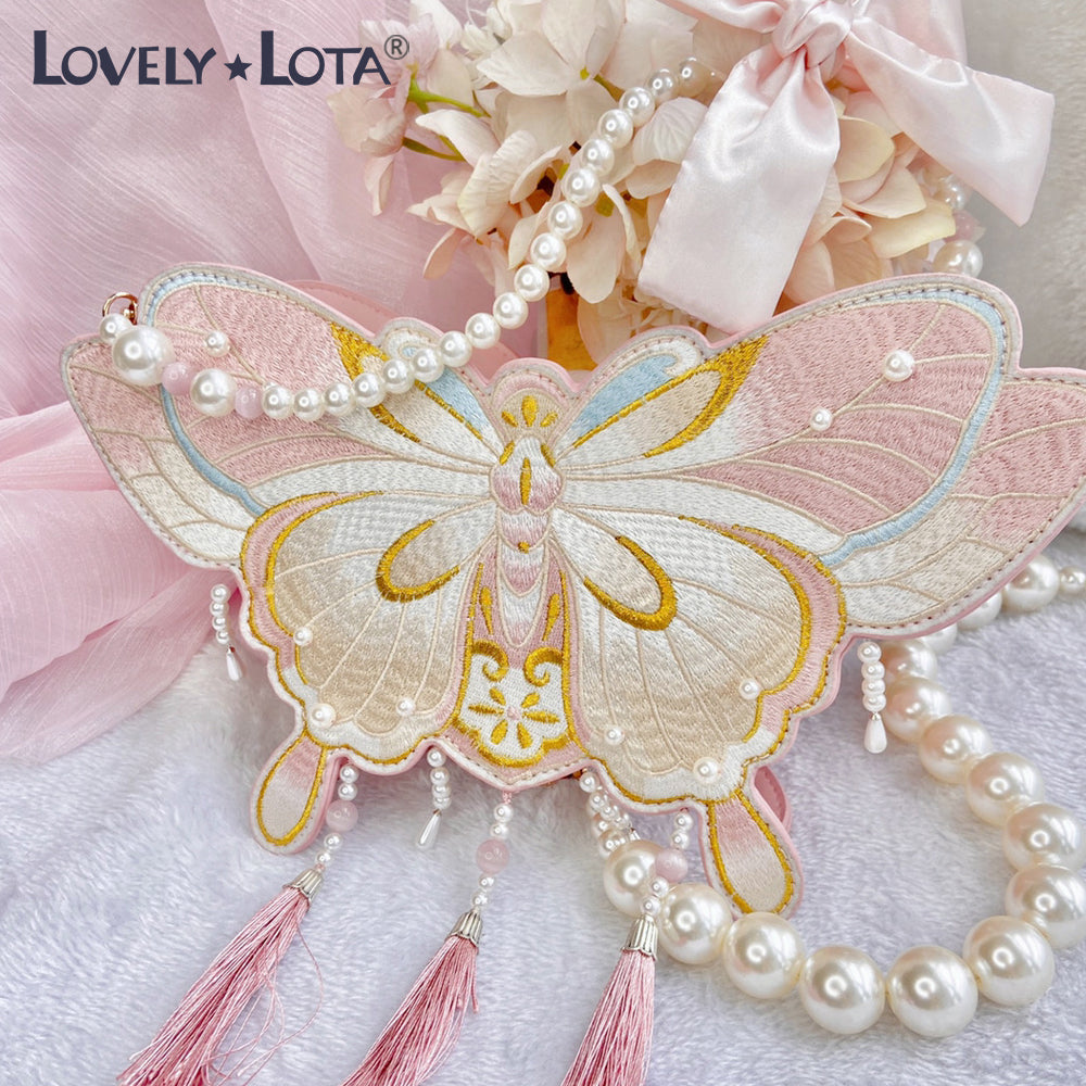 Butterfly - Chinese Qi Lolita Butterfly Bag 1420:50939