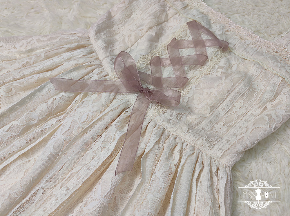 Miss Point - Woody Rose - Retro Classic Lolita JSK