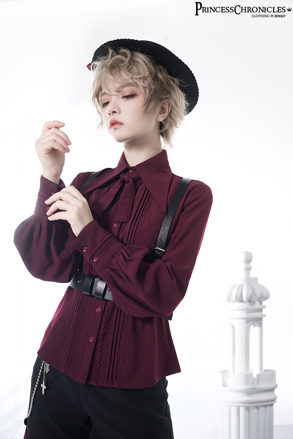Princess Chronicles - Retro Ouji Lolita Blouse Multicolors (L M S) 4408:11989