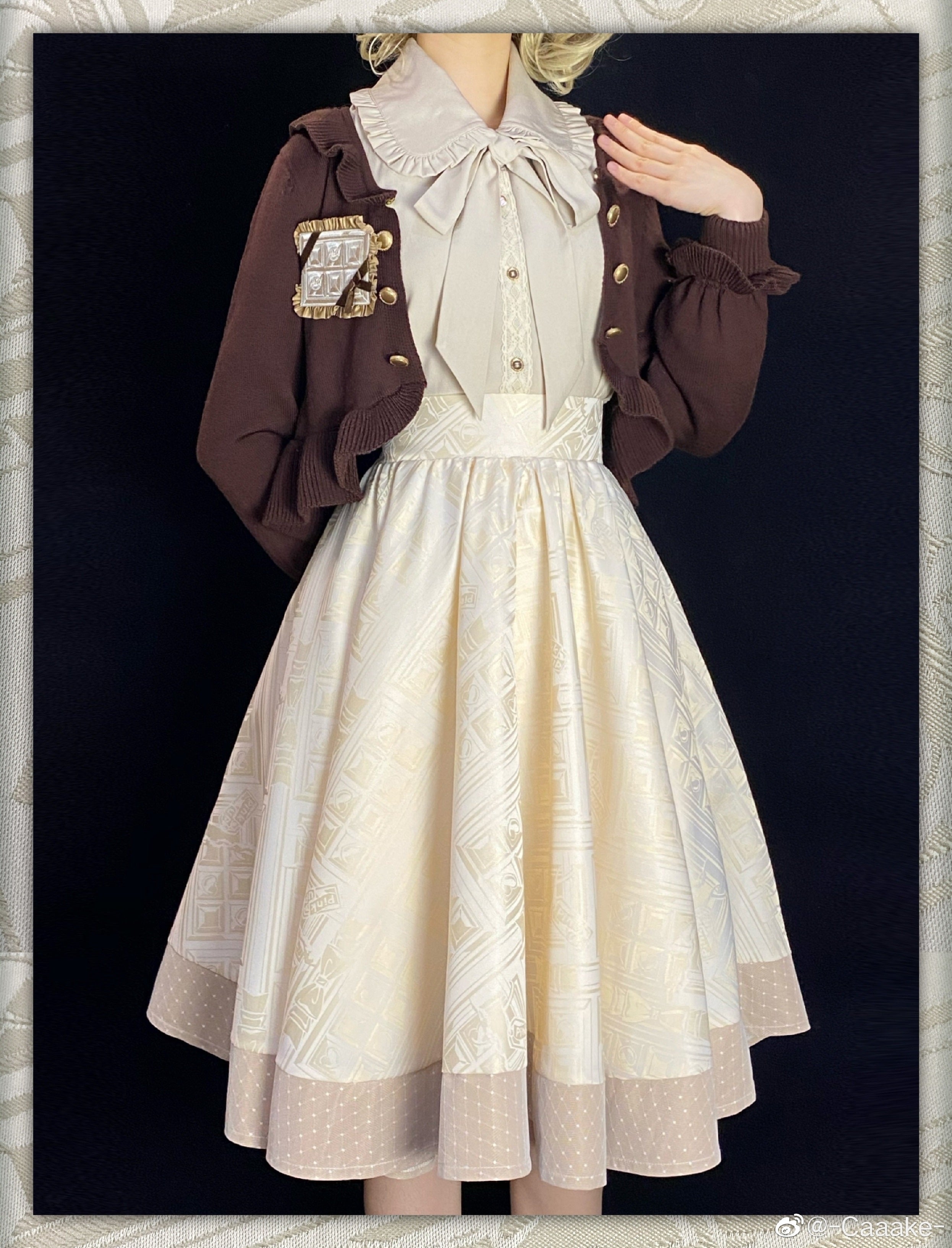 YuanSu - Mayer's Whisper - Vintage Lolita Large Sleeve Blouse 1912:44541