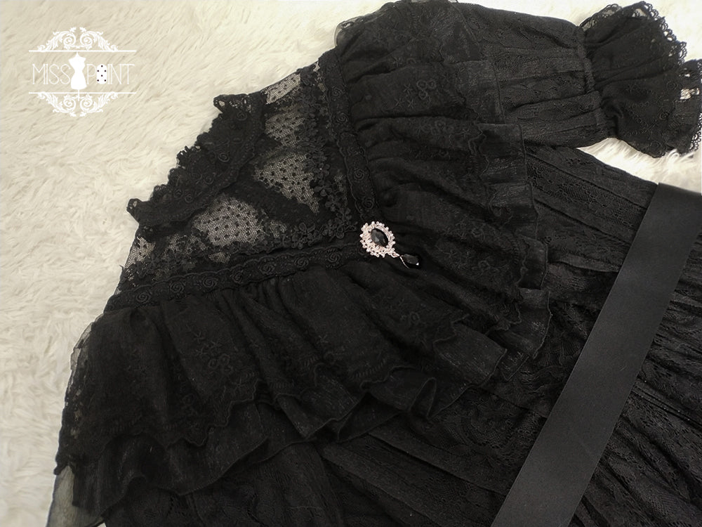 Miss Point - Woody Rose - Pure Color Lolita OP