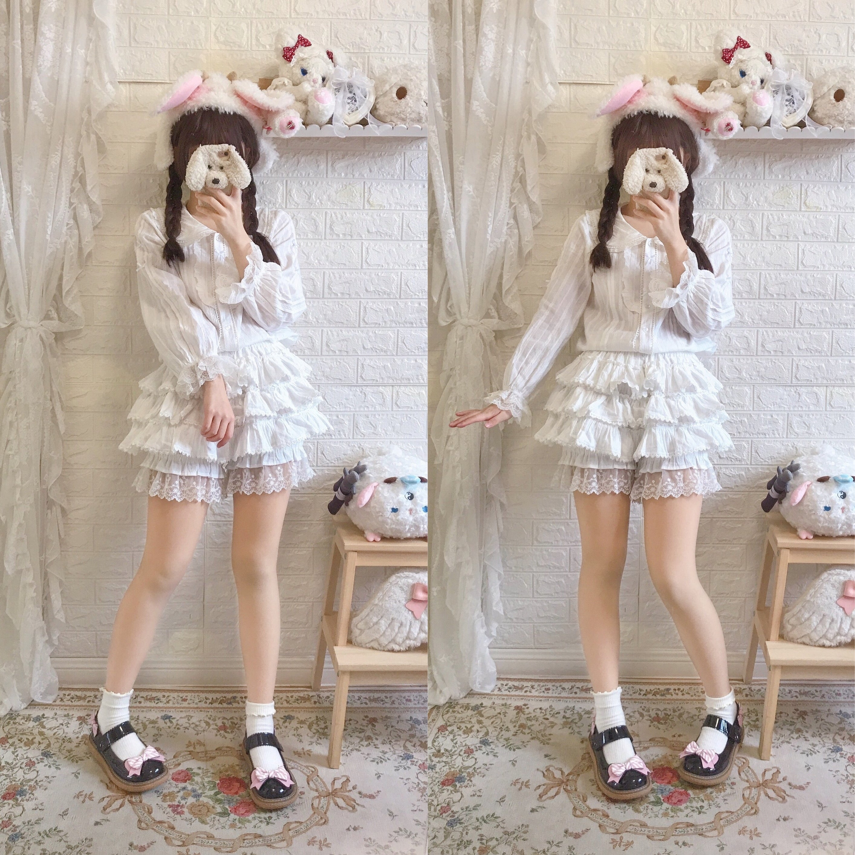 MIST - Lolita Innerwear Bloomers Multicolors Anti Exposure